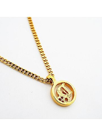Christian Dior Christian Dior Necklace, GP Plated Gold, Women's (view 2)