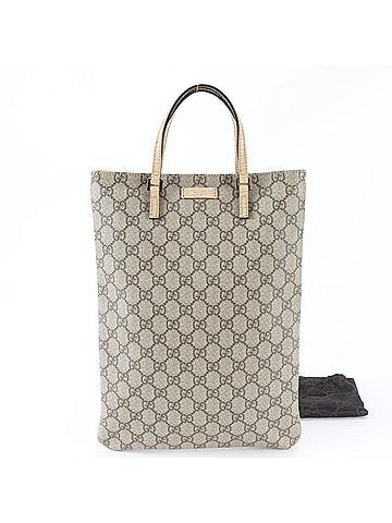 Gucci Gucci GG Supreme 117551 Leather Tote Handbag Shoulder for Women (view 1)