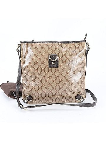 Gucci Gucci GG Crystal Abbey 268642 04 Leather Shoulder Bag Messenger for Men (view 1)
