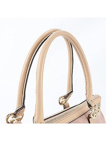 Gucci Gucci GG Canvas Lovely 257069 Leather Tote Handbag Shoulder Bag Pink Women's (view 2)