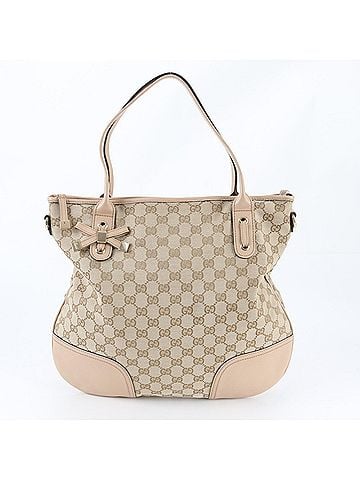 Gucci Gucci GG Canvas Princy 203256 Leather Tote Handbag Shoulder Bag for Women (view 1)
