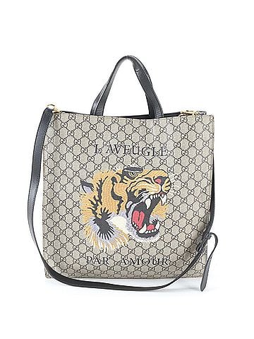 Gucci Gucci GG Supreme Tiger 450950 Leather 2-Way Shoulder Bag Messenger for Men (view 1)