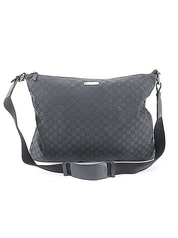 Gucci Gucci GG Nylon 190628 Leather Shoulder Bag Messenger Black Men's (view 1)