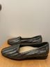 Trotters 100% Leather Black Flats Size 8 1/2 - photo 3