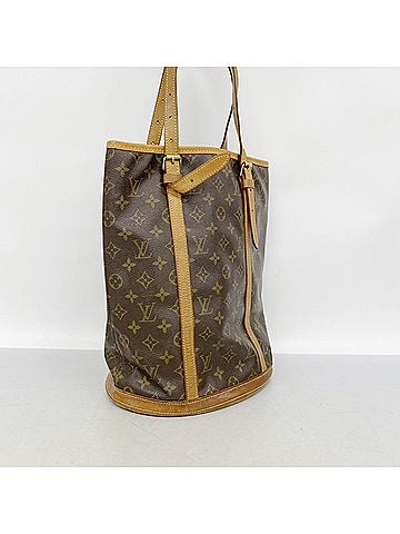Louis Vuitton Louis Vuitton Monogram Bucket GM Tote Bag M42236 Brown Women's P3038928 (view 2)