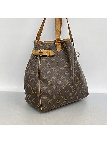 Louis Vuitton Louis Vuitton Monogram Batignolles Vertical Tote Bag M51153 Brown Women's P3038925 (view 2)
