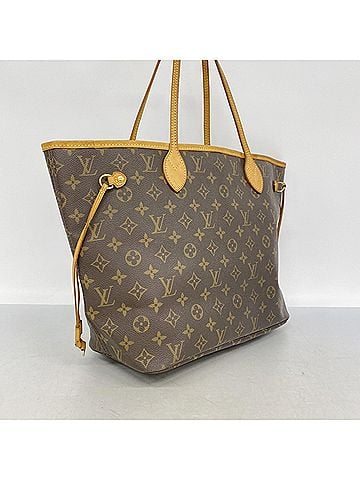 Louis Vuitton Louis Vuitton Monogram Neverfull MM Tote Bag M40156 Brown Women's P3025451 (view 2)