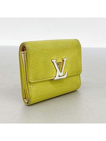 Louis Vuitton Louis Vuitton Portefeuille Capucines XS Tri-fold Wallet M81230 Cedrat Ladies P3001440 (view 2)
