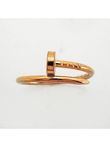 Cartier Cartier Juste un Clou Ring SM 18KPG Pink Gold #53 Ladies P2991559 (view 2)