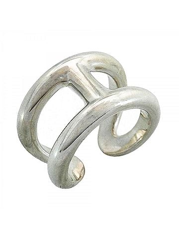 Hermès Hermes Osmo's GM Ring, Sterling Silver 925, Men's, P2922988 (view 1)