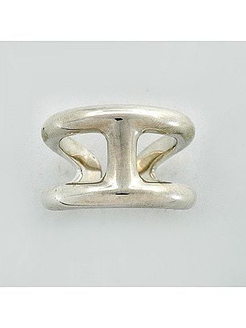 Hermès Hermes Osmo's GM Ring, Sterling Silver 925, Men's, P2922988 (view 2)