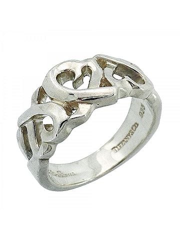 Tiffany & Co. Tiffany & Co. Triple Loving Heart Ring, Sterling Silver 925, Women's, P2920488 (view 1)