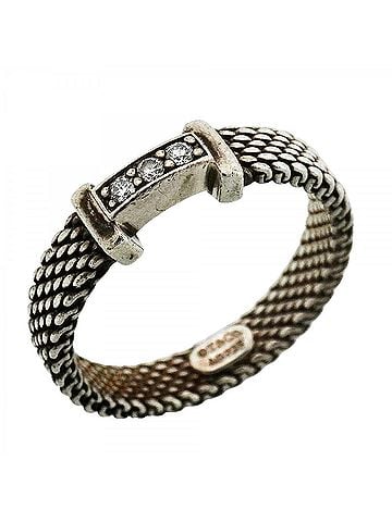 Tiffany & Co. Tiffany & Co. Somerset 3PD Ring, Sterling Silver 925, Diamond, Women's, P2904085 (view 1)