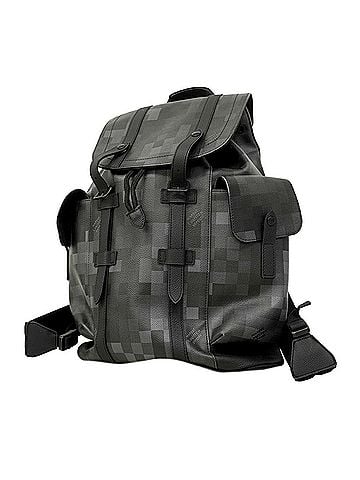 Louis Vuitton Louis Vuitton Damouflage Christopher MM Backpack (M14952) Black Men's OP005672 (view 1)