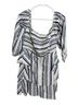 Parker Stripes Multi Color Cocktail Dress Size 8 - photo 3