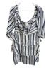 Parker Stripes Multi Color Cocktail Dress Size 8 - photo 2