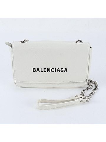 Balenciaga Balenciaga Everyday Chain Leather Shoulder Bag Handbag Tote - Brand Women's (view 1)