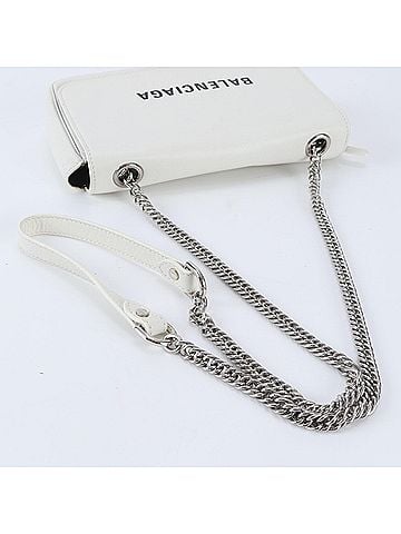 Balenciaga Balenciaga Everyday Chain Leather Shoulder Bag Handbag Tote - Brand Women's (view 2)