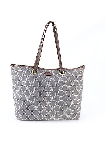 Céline Celine Macadam Triomphe Leather Tote Handbag, Shoulder Bag, Handbag for Women (view 1)