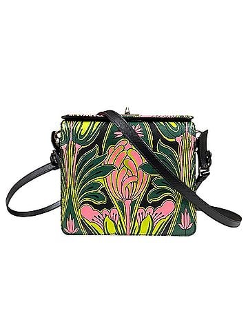Prada Prada Shoulder Bag, Leather, Green, Women's PRADA (view 1)