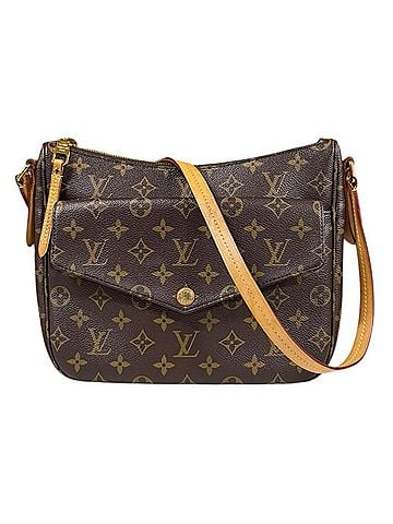 Louis Vuitton Louis Vuitton Mabillon Monogram Shoulder Bag, Canvas M41679 Brown, Women's LOUIS VUITTON (view 1)