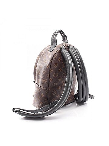 Louis Vuitton Louis Vuitton Palm Springs PM Backpack/Handbag, Coated Canvas and Leather, Monogram Pattern, Women's, Brown/Black, M41560 (view 2)