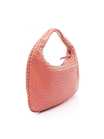 Bottega Veneta Bottega Veneta Intrecciato Shoulder Bag/Handbag, Leather, Women's, Pink (view 2)
