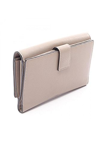 Fendi Fendi Peekaboo Selleria Bi-fold Long Wallet, Leather, Women's, Beige, 8M0308 (view 2)