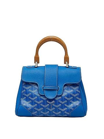 Goyard Goyard Saigon Mini Handbag, Blue Leather, Women's GOYARD (view 1)