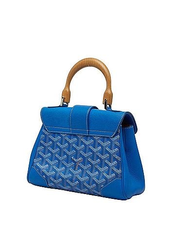 Goyard Goyard Saigon Mini Handbag, Blue Leather, Women's GOYARD (view 2)