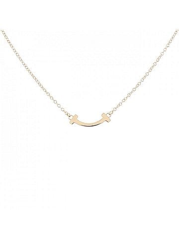 Tiffany & Co. Tiffany T Smile Mini Necklace (view 1)