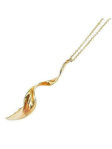Tiffany & Co. Tiffany & Co. Gary Orchid Chain Pendant Necklace, 18K Yellow Gold (Au750), Women's. (view 1)