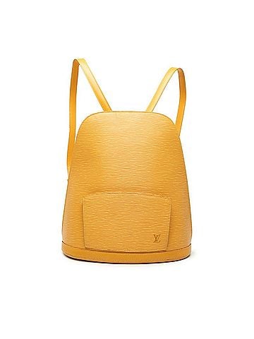Louis Vuitton Louis Vuitton Epi Gobelin Backpack M52299 Tassili Yellow Leather Women's LOUIS VUITTON (view 1)
