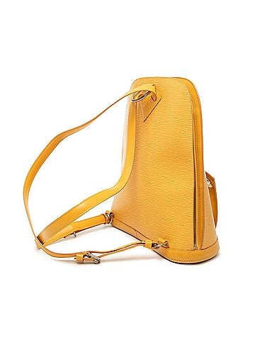 Louis Vuitton Louis Vuitton Epi Gobelin Backpack M52299 Tassili Yellow Leather Women's LOUIS VUITTON (view 2)