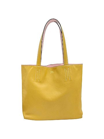 Hermès HERMES Double Sens 28 Tote Bag, Curry Rose Sakura Leather, Women's (view 1)