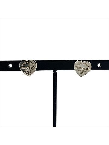 Tiffany & Co. Tiffany & Co. Heart Tag Earrings, SV925, 2.1g, Silver (view 1)