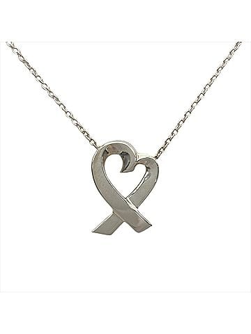 Tiffany & Co. Tiffany & Co. Loving Heart Necklace, SV925, 2.9g, Silver (view 1)