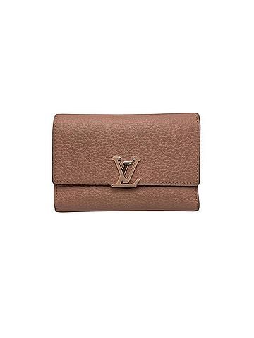 Louis Vuitton LOUIS VUITTON Louis Vuitton Portefeuille Capucines Tri-fold Wallet Compact M62156 D4 (view 1)