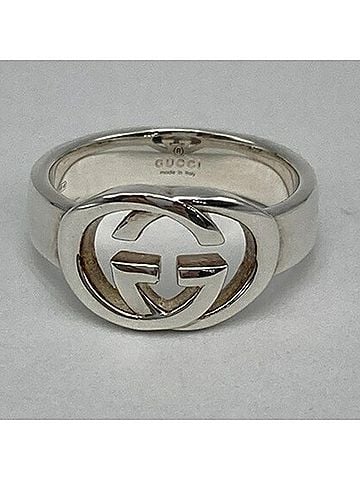 Gucci GUCCI Interlocking G Brit Ring, Sterling Silver 925, D4 (view 2)