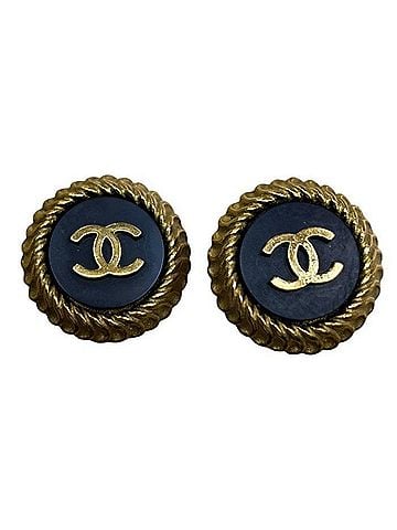 Chanel CHANEL Coco Mark Earrings W4 (view 1)