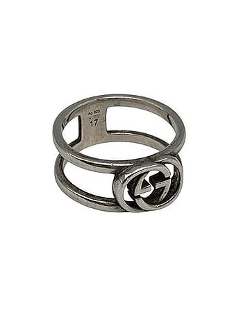 Gucci GUCCI Interlocking G Ring, SV925, D4 (view 1)