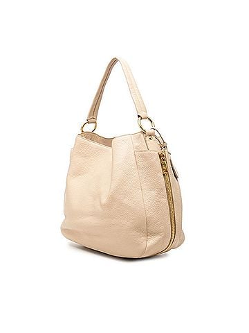 Prada Prada Logo Handbag Tote Bag BR4686 Beige Leather Women's PRADA (view 2)