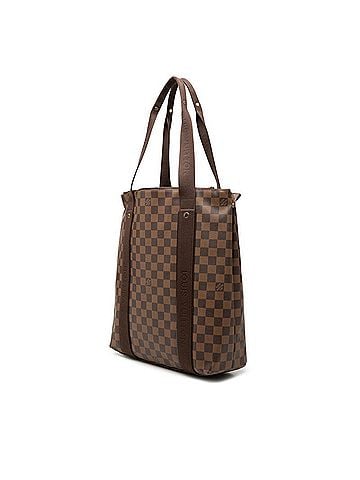 Louis Vuitton Louis Vuitton Damier Cabas Beaubourg Handbag Tote Bag N52006 Ebene Brown Leather Canvas Women's LOUIS VUITTON (view 2)