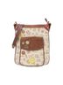 Loewe 100% Canvas Tan Brown Red Loewe shoulder bag One size - photo 1