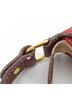 Loewe 100% Canvas Tan Brown Red Loewe shoulder bag One size - photo 6