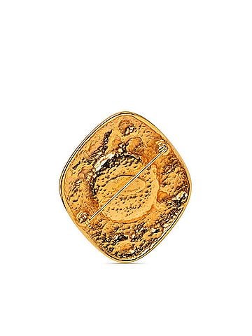 Chanel Chanel Brooch, Gold, Faux Pearl, Plated, GP, Women's CHANEL (view 2)