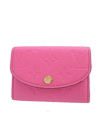 Louis Vuitton Louis Vuitton M82485 Monogram Empreinte Portemonnaie Rosalie Pink IC Chip Compact Wallet 0473LOUIS VUITTON (view 1)