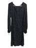 STAUD Floral Black Cocktail Dress Size 8 - photo 1