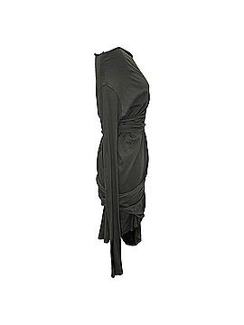 Rick Owens Rick Owens Lilies Mid-Length Dress in Green Viscose (view 2)
