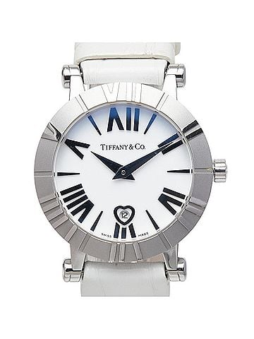 Tiffany & Co. Tiffany & Co. Atlas Heart Watch Z1300.11.11A20A71A Quartz White Dial Stainless Steel Leather Strap Ladies' TIFFANY&Co. (view 1)